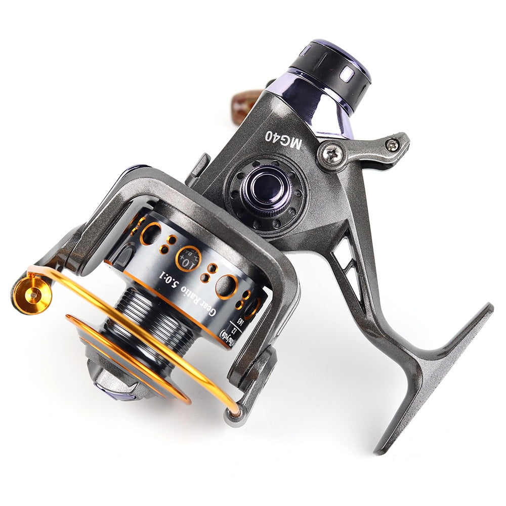 Yumoshi Max Drag 13Kg Spinning Fishing Reel Metal Main Body Metal Foot –  Bargain Bait Box