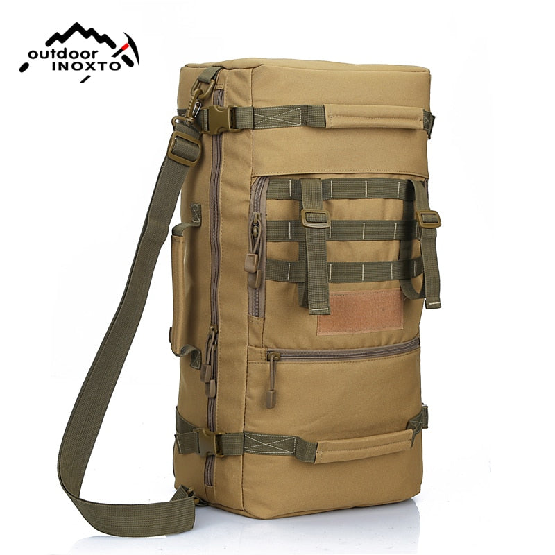 Versatile Canvas Tactical backpack 50L