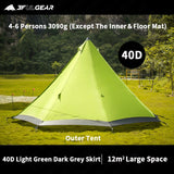 4 Season Tipi Hot Tent (4-6 persons) - Outdoors University