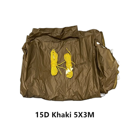 silicone tarp Silicone Coated 15D Nylon Tarp – Outdoors University