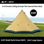 4 Season Tipi Hot Tent (4-6 persons) - Outdoors University