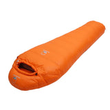 White Goose Down Filled Mummy Sleeping Bag - Outdoors University