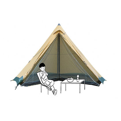 4 Season Tipi Hot Tent (4-6 persons) - Outdoors University