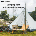 4 Season Tipi Hot Tent (4-6 persons) - Outdoors University