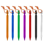 Aluminum Tent Pegs 8pcs - Outdoors University