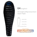 AEGISMAX G3-G5 Series Goose Down Sleeping Bag for cold weather - Outdoors University