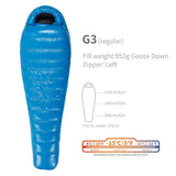 AEGISMAX G3-G5 Series Goose Down Sleeping Bag for cold weather - Outdoors University