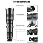 APEXEL HD 36X Phone Lens Zoom Monocular - Outdoors University