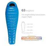 AEGISMAX G3-G5 Series Goose Down Sleeping Bag for cold weather - Outdoors University