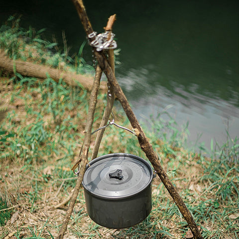 Campfire Pot Hanger Tripod